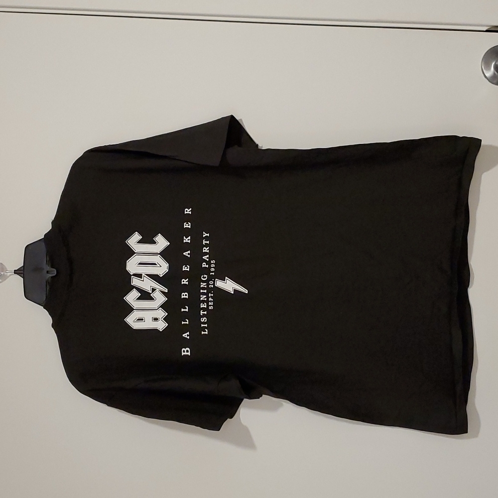 KLOS 95.5 FM radio  AC/DC 9/20/1995 Ballbreaker Listening party Lrg. LOS ANGELES